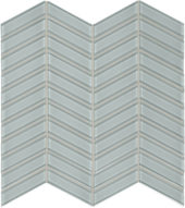Cloud Chevron Mosaic | Gramercy Kitchen and Bath