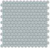 Cloud Penny Round Mosaic | Gramercy Kitchen and Bath