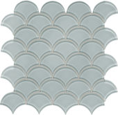 Cloud Scallop Mosaic | Gramercy Kitchen and Bath