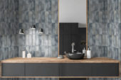 Coconut Grove Grey  2.75x9.5 | Gramercy Kitchen and Bath