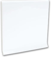 Comfort 6x6" Ice Glossy Cove Base  | Gramercy Kitchen and Bath