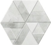 Contours Hex Field Tile | Gramercy Kitchen and Bath