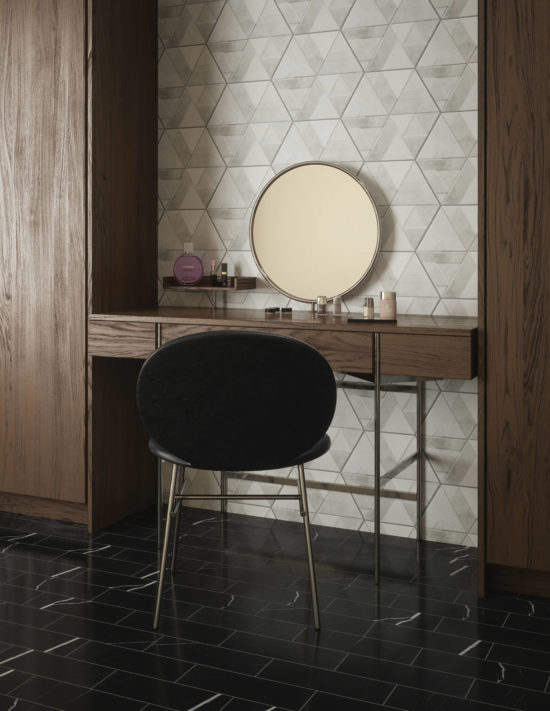 Contours Hex Field Tile | Gramercy Kitchen and Bath