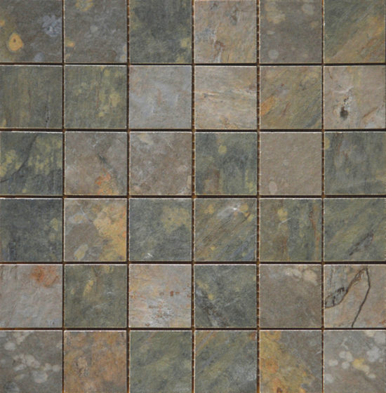 Copper 2x2 Mosaic | Gramercy Kitchen and Bath