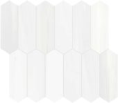 Cosmo Lumino 2x6 Picket Mosaic | Gramercy Kitchen and Bath