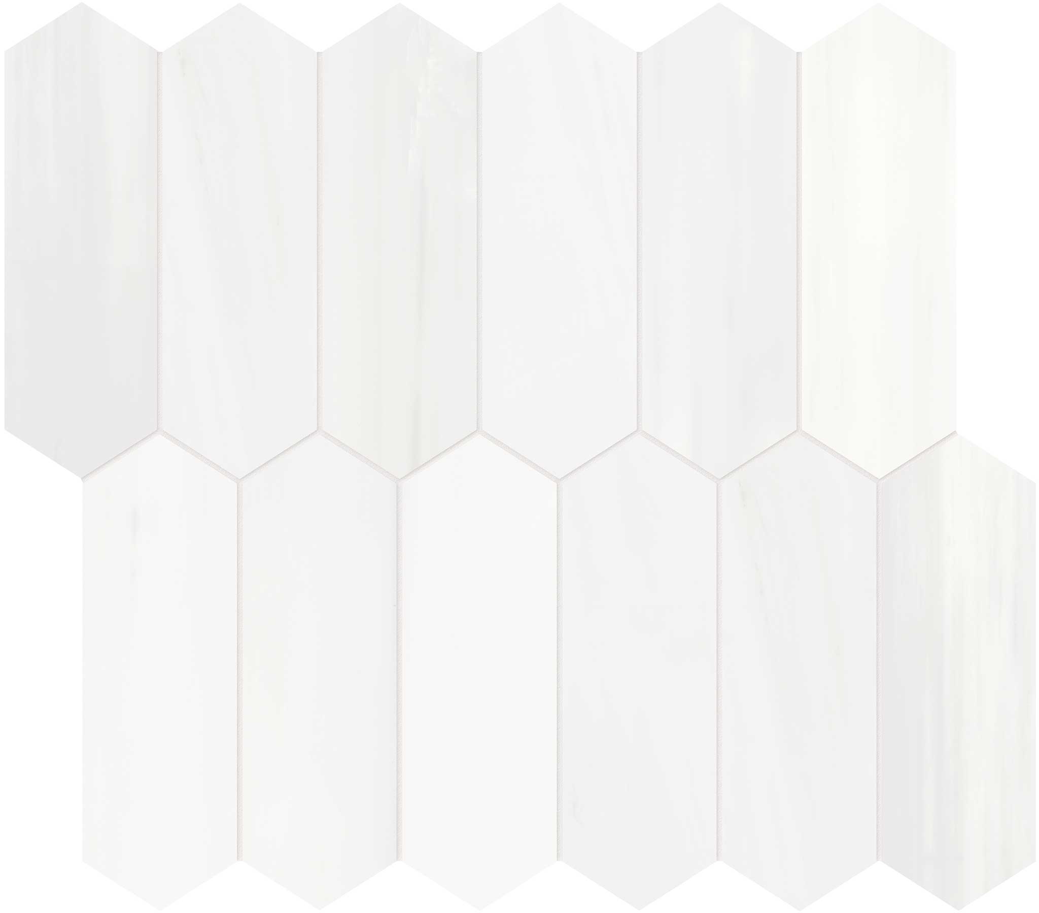 Cosmo Lumino 2x6 Picket Mosaic