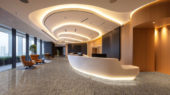 Cubic Fossil Wood Stone Mosaic | Gramercy Kitchen and Bath