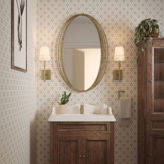 Daffodil Cream Mosaic | Gramercy Kitchen and Bath