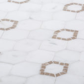 Daffodil Cream Mosaic | Gramercy Kitchen and Bath