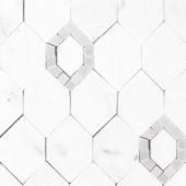 Daffodil Grey Mosaic | Gramercy Kitchen and Bath