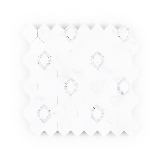 Daffodil Grey Mosaic | Gramercy Kitchen and Bath