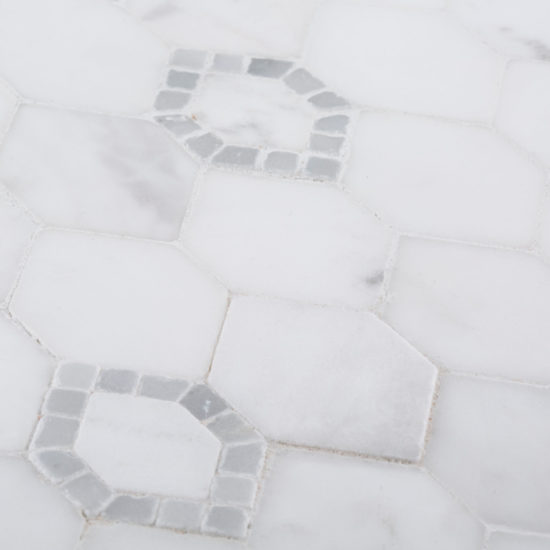 Daffodil Grey Mosaic | Gramercy Kitchen and Bath