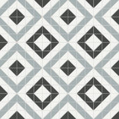 Dawn Blend Matte Cubic Pattern Mosaic | Gramercy Kitchen and Bath
