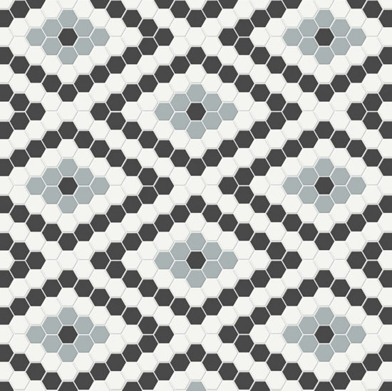 Dawn Blend Matte Diamond Pattern Mosaic | Gramercy Kitchen and Bath