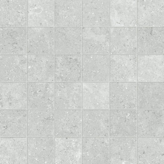 Denver 2X2 Mosaic Platinum Matte | Gramercy Kitchen and Bath