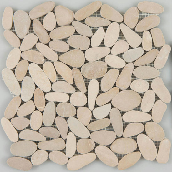 Driftwood Tan Flat Pebble | Gramercy Kitchen and Bath