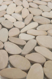 Driftwood Tan Flat Pebble | Gramercy Kitchen and Bath
