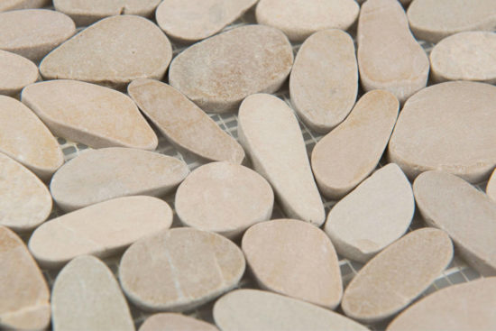Driftwood Tan Flat Pebble | Gramercy Kitchen and Bath