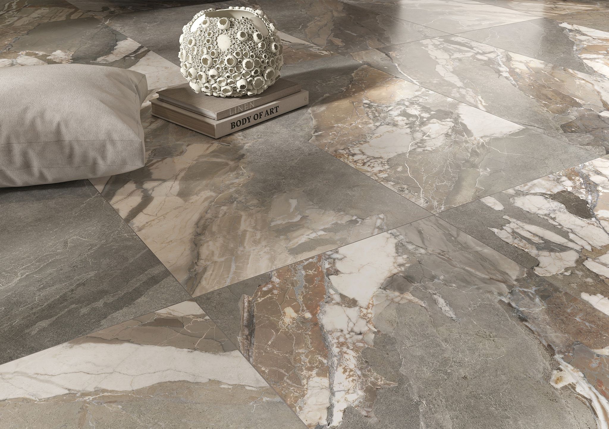 Dynasty Grey Polished/Matte 24x48 1 | Gramercy Kitchen and Bath