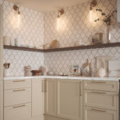 Elm Blue Mosaic | Gramercy Kitchen and Bath