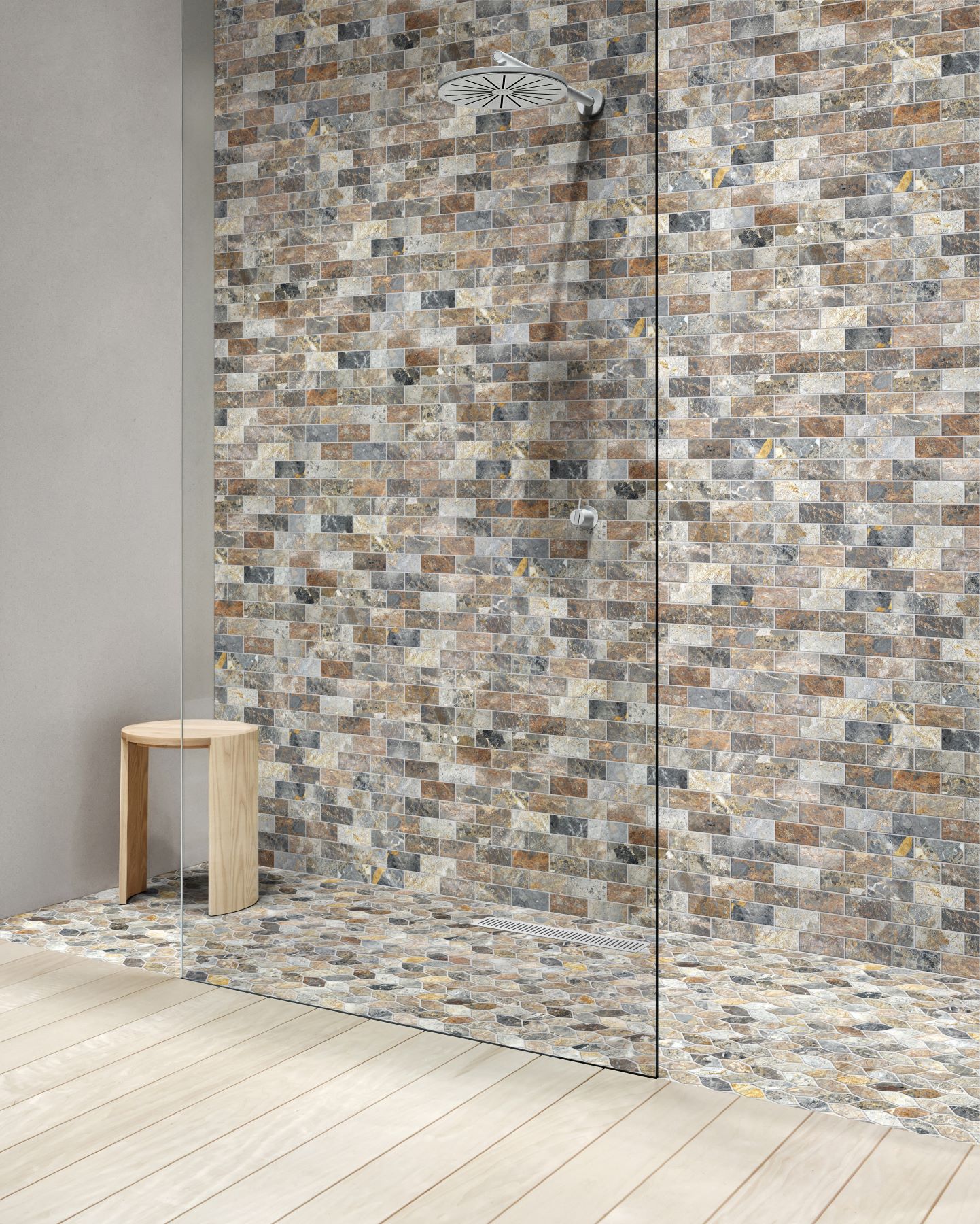 Elongated Hexagon Royal Vein  | Gramercy Kitchen and Bath