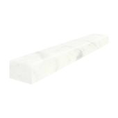 Eterna Bianco 1.25x12 Honed  Deco-Bar | Gramercy Kitchen and Bath