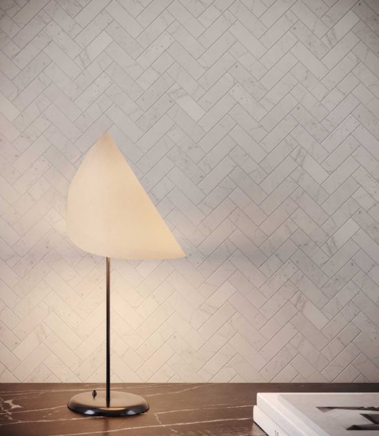 Eterna Bianco 2 Polished Hexagon Mosaic | Gramercy Kitchen and Bath