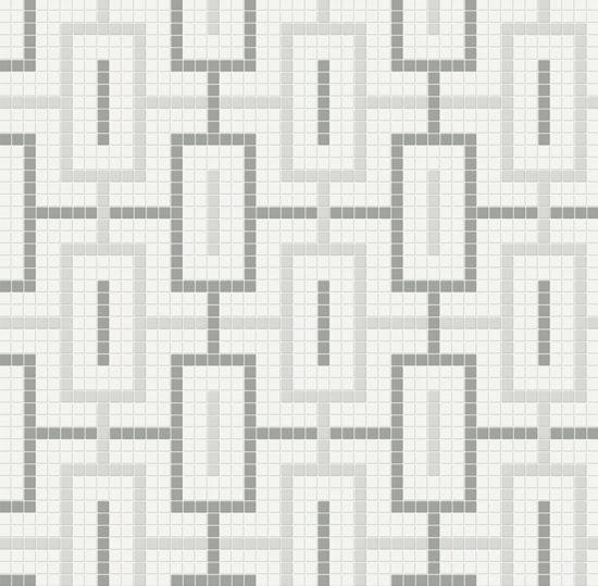 Evening Blend Matte Chain Pattern Mosaic | Gramercy Kitchen and Bath