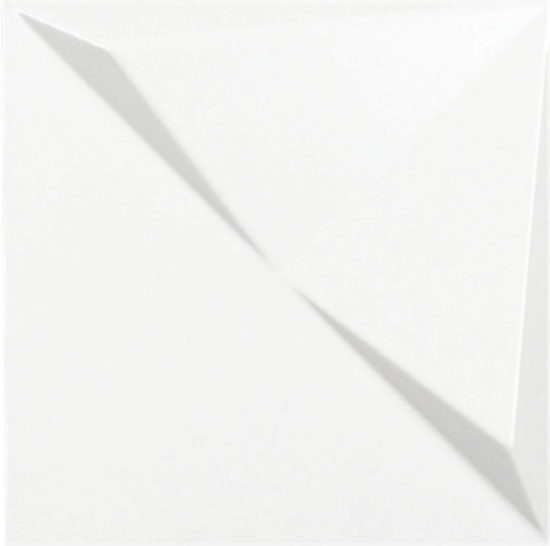 Floodplain 3D Field Tile Ivory | Gramercy Kitchen and Bath