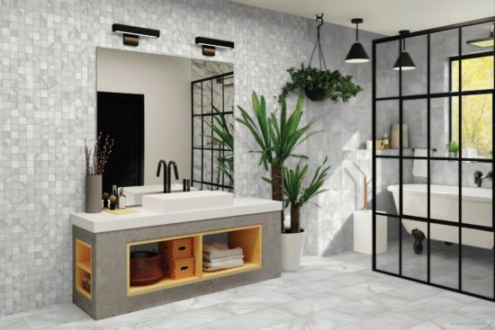 Florence 12X24F Onyx Matte | Gramercy Kitchen and Bath