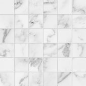 Florence 2X2 Bianco Matte Mosaic | Gramercy Kitchen and Bath