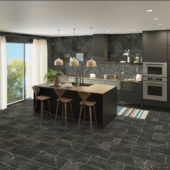Florence 2X2 Carbon Matte Mosaic | Gramercy Kitchen and Bath