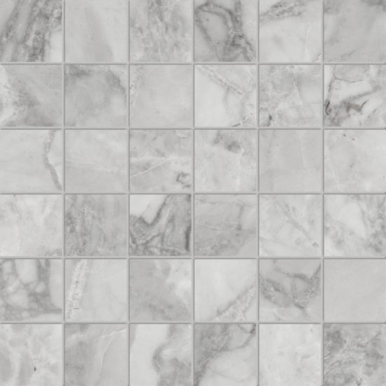 Florence 2X2 Grigio Matte Mosaic | Gramercy Kitchen and Bath