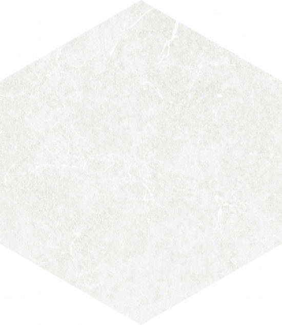 Form 5.5X6.3” White Hexagon | Gramercy Kitchen and Bath