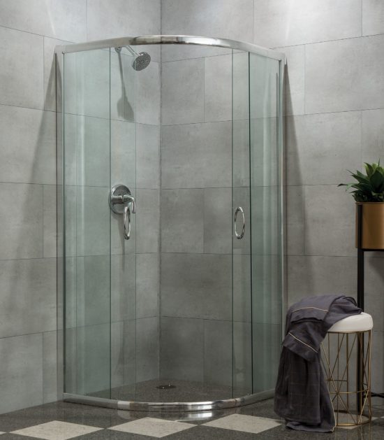 Frost Nickel Wall Tile 25x15 | Gramercy Kitchen and Bath