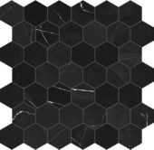 Galaxia Nero 2 Hexagon Mosaic | Gramercy Kitchen and Bath