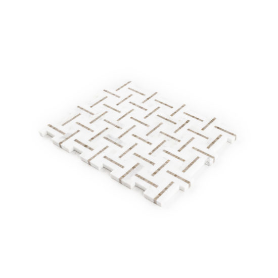 Gazebo Cream Mosaic | Gramercy Kitchen and Bath