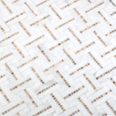 Gazebo Cream Mosaic | Gramercy Kitchen and Bath