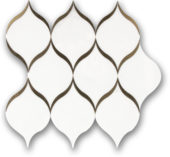 Gilded Lantern Mosaic | Gramercy Kitchen and Bath