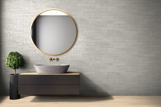 Grand Cayman Collier Grey 3x12 | Gramercy Kitchen and Bath