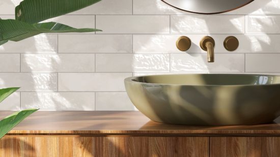 Grand Cayman Kai White 3x12 | Gramercy Kitchen and Bath