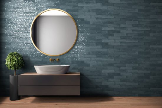 Grand Cayman Kaibo Teal 3x12 | Gramercy Kitchen and Bath