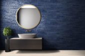 Grand Cayman West Bay Blue 3x12 | Gramercy Kitchen and Bath