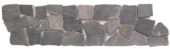 Grey Opus Mosaic Interlocking Border | Gramercy Kitchen and Bath
