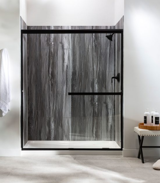 Hermitage Granite Shower Wall Kit 32x60x78 | Gramercy Kitchen and Bath