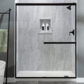 Iced Pewter Shower Wall Kit 36x36x78 | Gramercy Kitchen and Bath