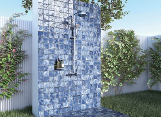 Jamaica Blue 5x5 | Gramercy Kitchen and Bath