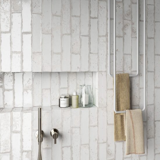 Jamaica White 3x11 | Gramercy Kitchen and Bath