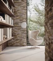 Ledger Stone 6x24 Split Face | Gramercy Kitchen and Bath