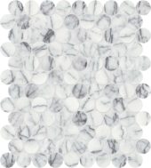 Lilac Volta 1.25 Penny Round Mosaic | Gramercy Kitchen and Bath
